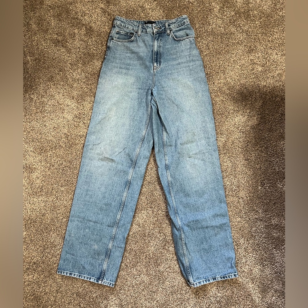 ASOS High Rise Women Jeans - Light Blue